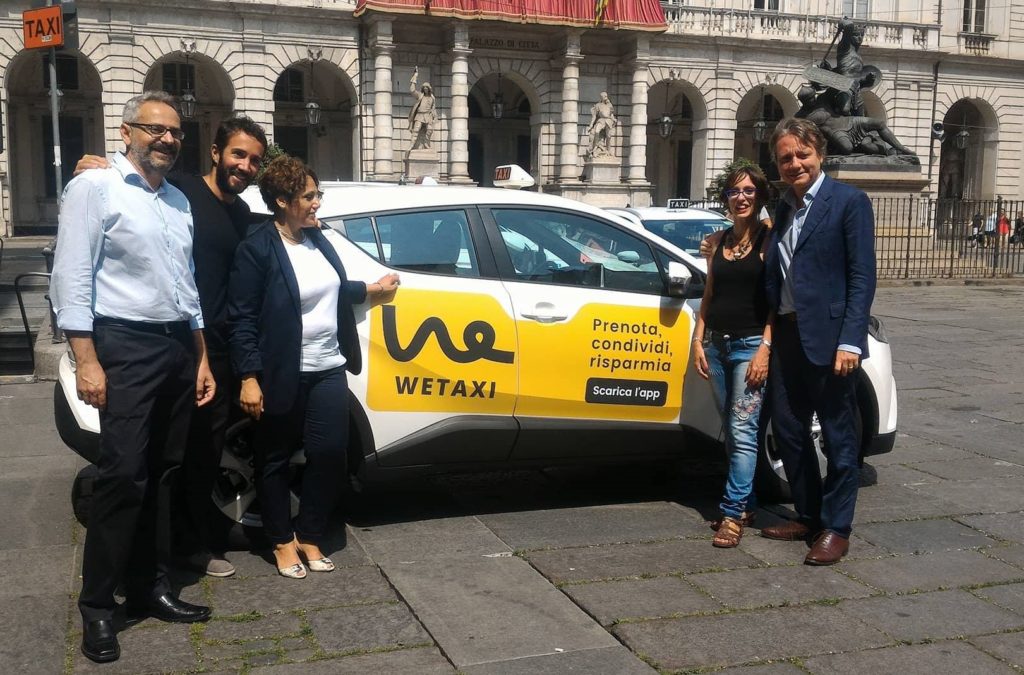 Wetaxi: a Torino nasce l’app per il taxi collettivo