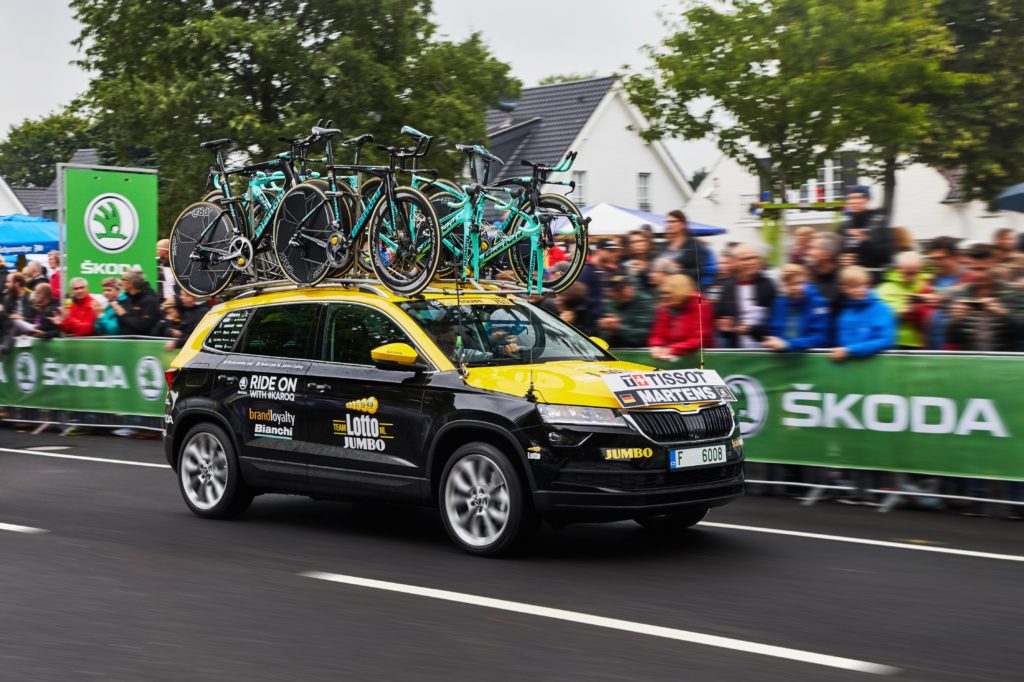 ŠKODA KAROQ: debutto su strada al Tour de France 2017