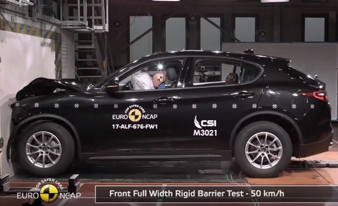 Alfa Romeo Stelvio è un SUV a cinque stelle: parola di Euro NCAP [VIDEO]