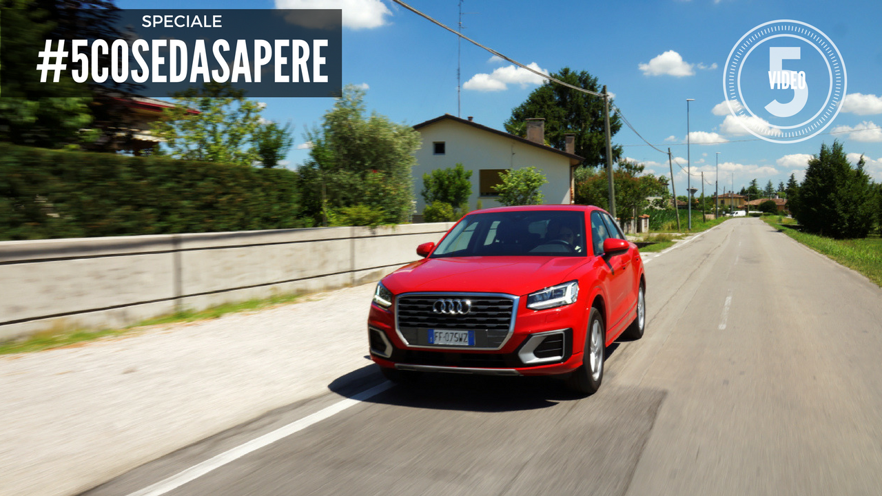 Audi Q2 - prova su strada 2017