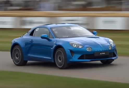 Alpine A110: debutto dinamico al Goodwood Festival of Speed 2017 [VIDEO]