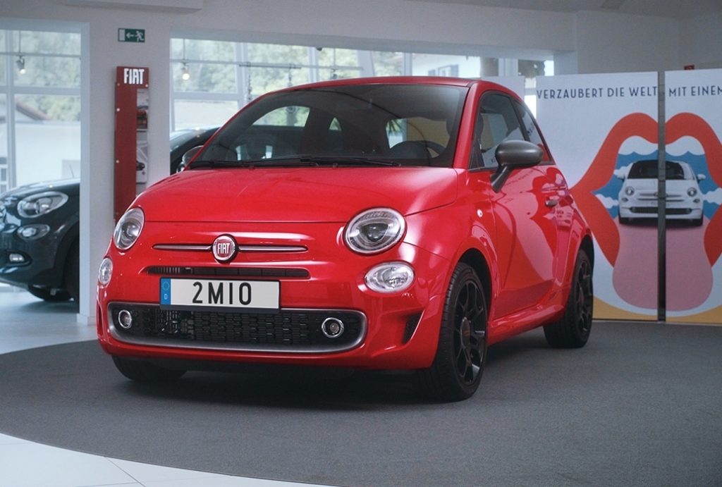 Fiat 500 taglia il traguardo dei 2 milioni di unità vendute [VIDEO]