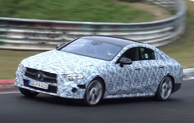 Nuova Mercedes CLS avvistata al Nürburgring [VIDEO SPIA]