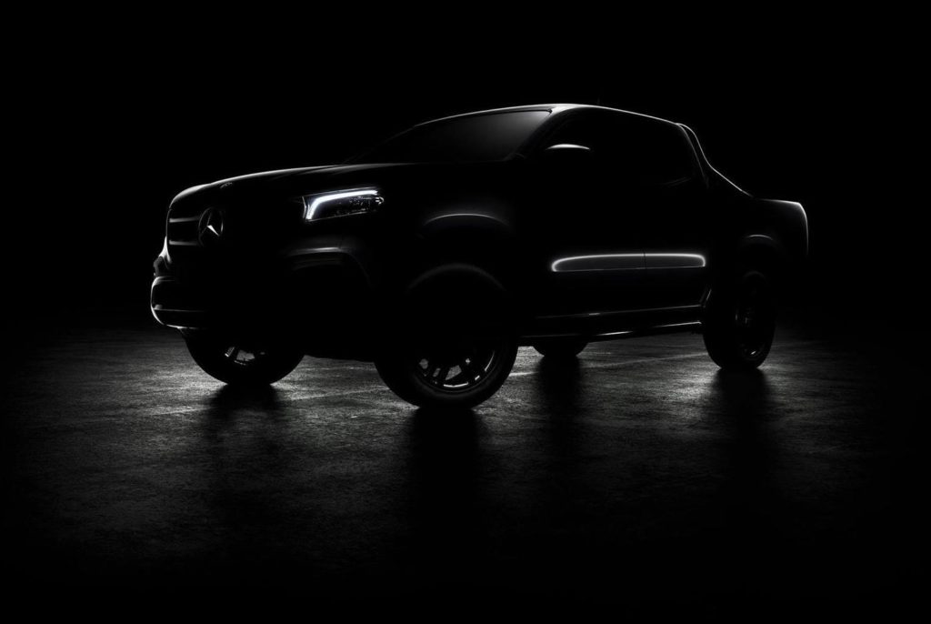 Mercedes Classe X: nuovo assaggio a poche ore dall’unveiling [TEASER]