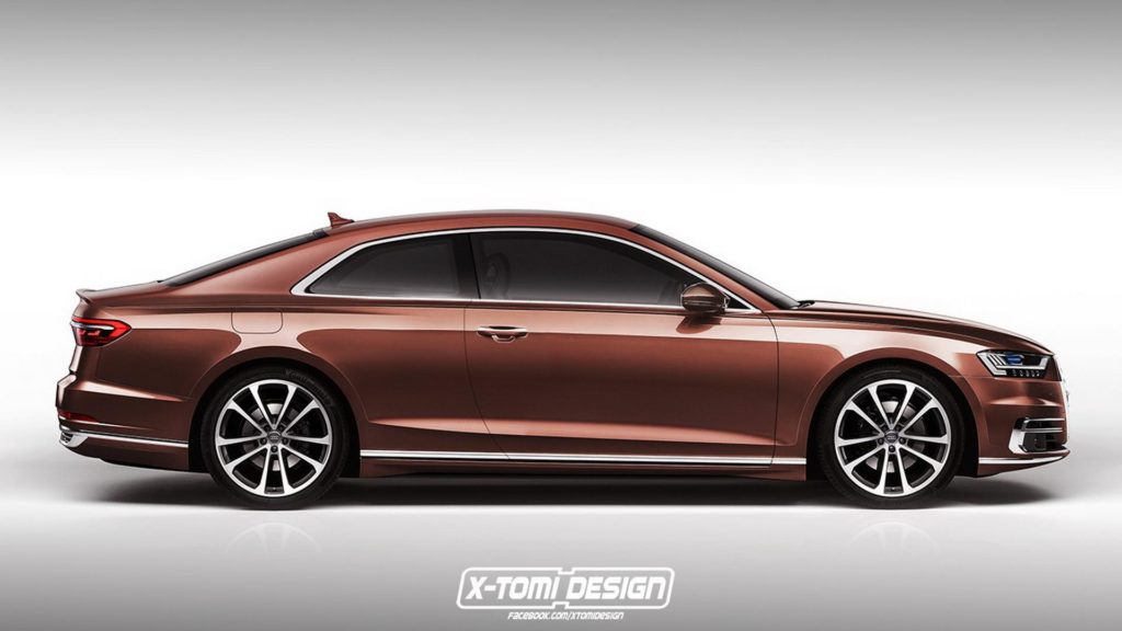 Nuova Audi A8: immaginando le versioni Coupé, Avant, S8, RS8 [RENDERING]