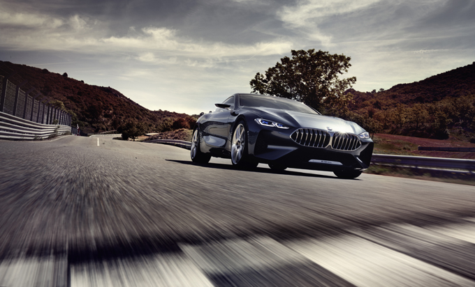 BMW Serie 8 Concept: sarà esposta presso il Pavilion a Cinquale di Montignoso