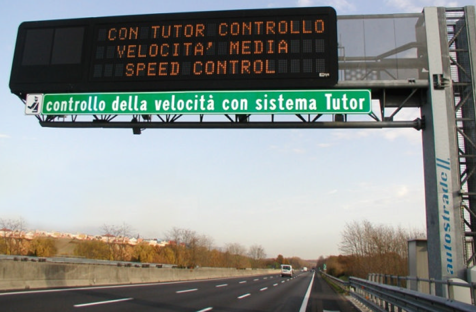 Autovelox: come funziona il tutor in autostrada?