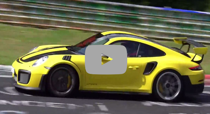 La nuova Porsche 911 GT2 RS aggredisce il Nurburgring [VIDEO]