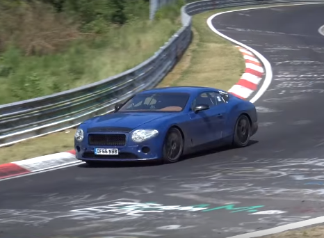 Bentley Continental GT: il nuovo modello si scopre sempre di più [VIDEO SPIA]