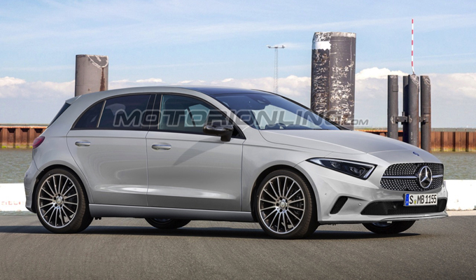 Mercedes Classe A 2018: un’ipotesi della prossima generazione [RENDERING]