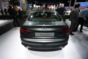 Audi A5 Sportback g-tron: il metano diventa elegante al Salone di Francoforte 2017 [FOTO LIVE]