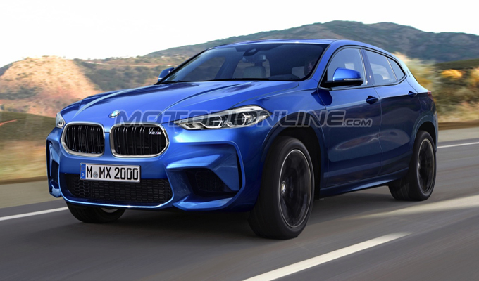 BMW X2 M: un’ipotesi della versione più potente del futuro SUV bavarese [RENDERING]