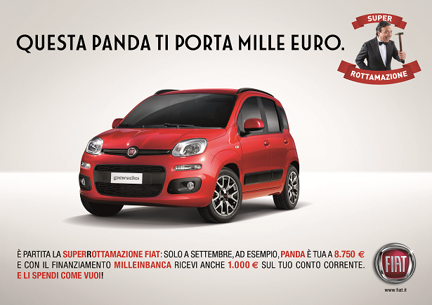 Fiat e Lancia: al via la nuova formula “MILLEINBANCA”