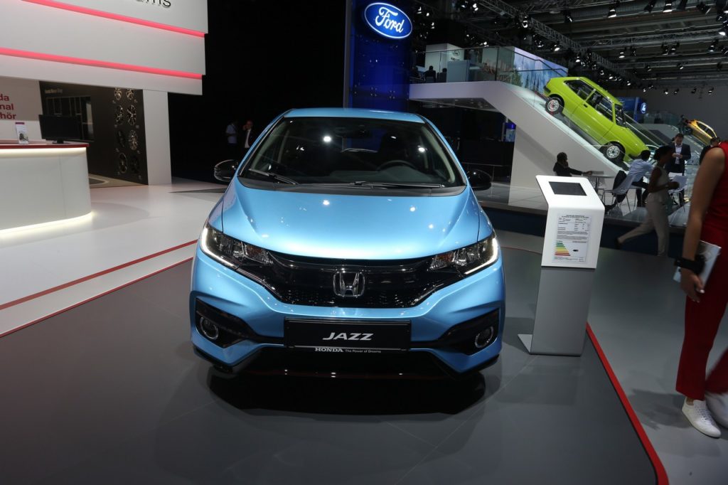 Honda Jazz My 2018 Sportività Più Marcata Al Salone Di Francoforte