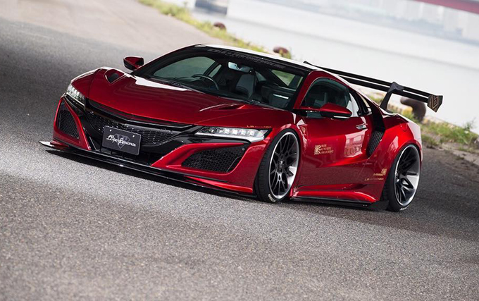 Honda NSX: ecco il secondo tuning di Liberty Walk [FOTO]