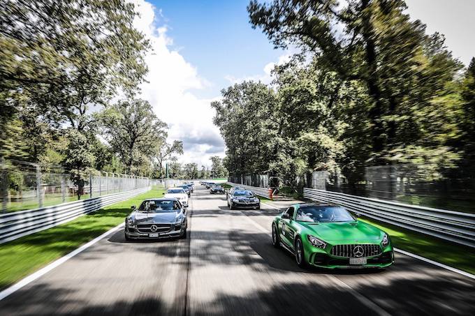 AMG: che festa in Autodromo per i 50 anni con Mercedes! [VIDEO]