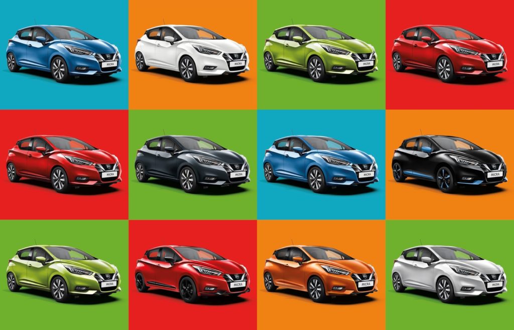 Nissan: “L’86% degli automobilisti guida un’auto di un colore che non li rappresenta”