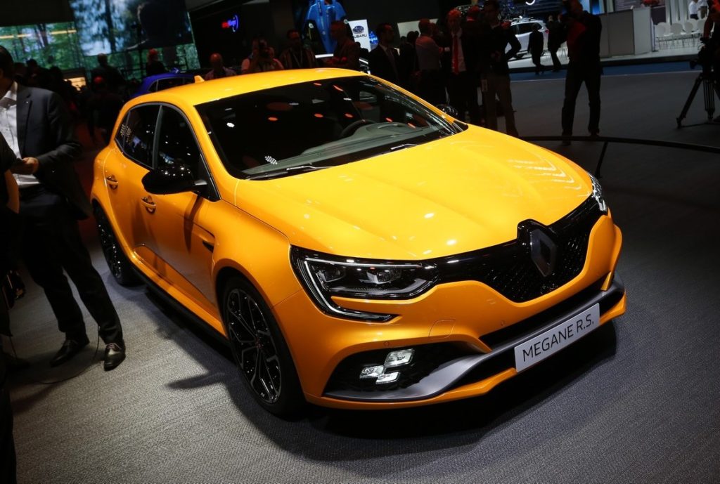 Renault Megane RS MY 2018, grintosa da 280 CV in anteprima a Francoforte [FOTO e VIDEO LIVE]