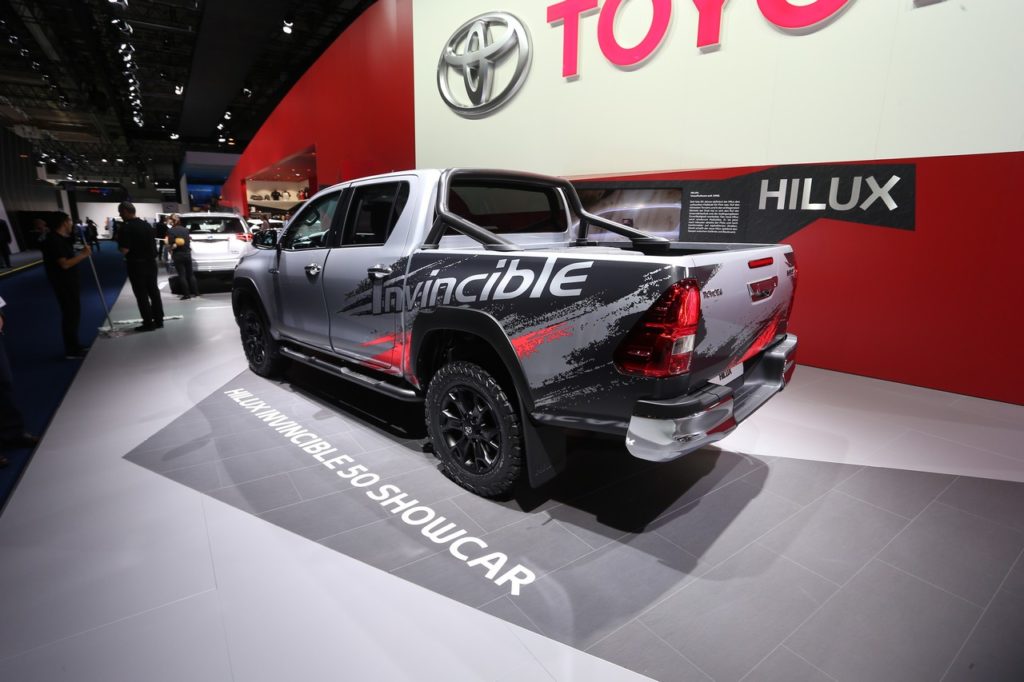 Toyota Hilux Invincible 50: a Francoforte si festeggiano i 50 anni del pick-up [FOTO LIVE]