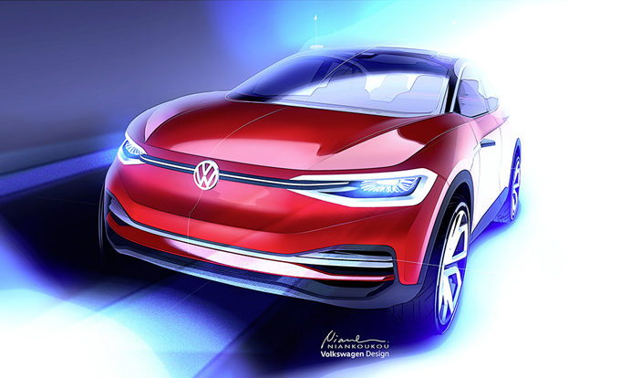 Volkswagen I.D. Crozz Concept: nuova variante al Salone di Francoforte [VIDEO]