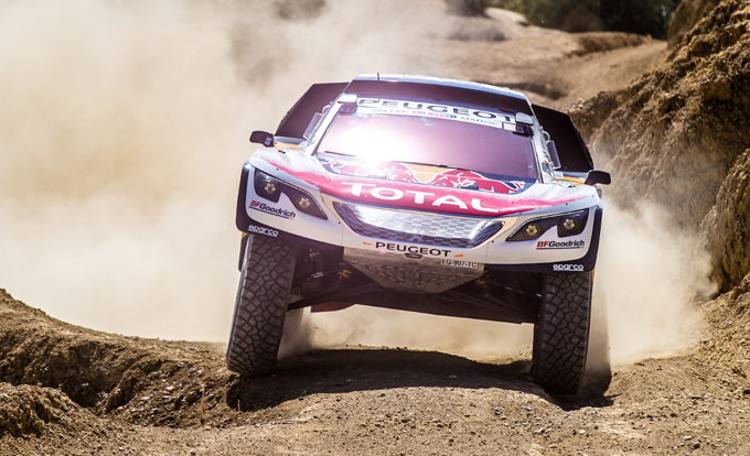 Rally del Marocco, Peugeot: primi chilometri per Loeb e Sainz