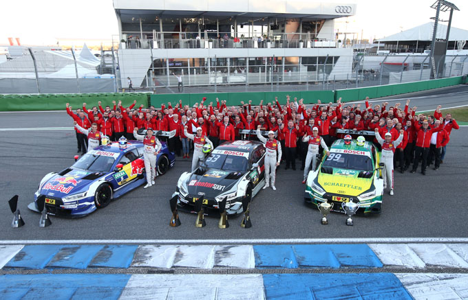 Audi: l’en plein nel DTM è targato Quattro Anelli