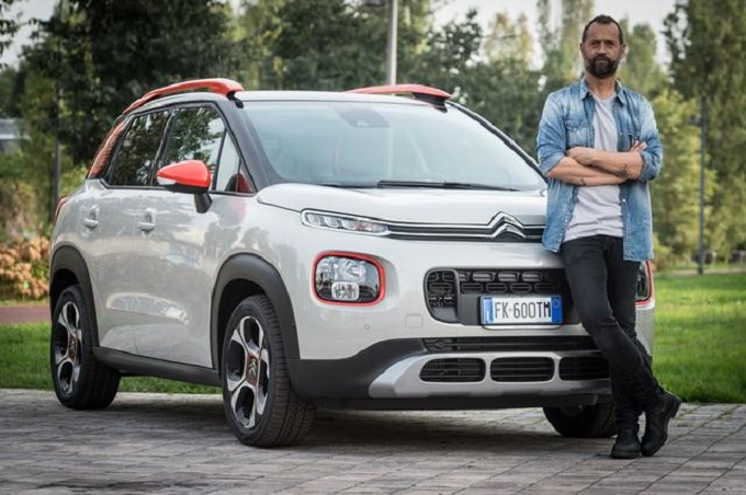 Citroen C3 Aircross, Fabio Volo testimonial del concorso che ne fa vincere una