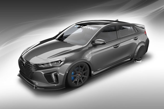 Hyundai HyperEconiq Ioniq, efficienza ai massimi livelli al SEMA di Las Vegas