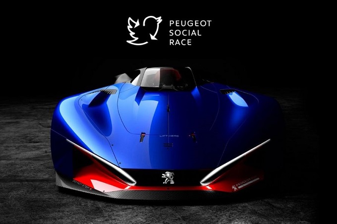 Peugeot L500 R Hybrid: il concept corre nella #PeugeotSocialRace