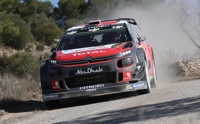 Rally di Catalogna, Citroen: Meeke in testa al termine della seconda tappa