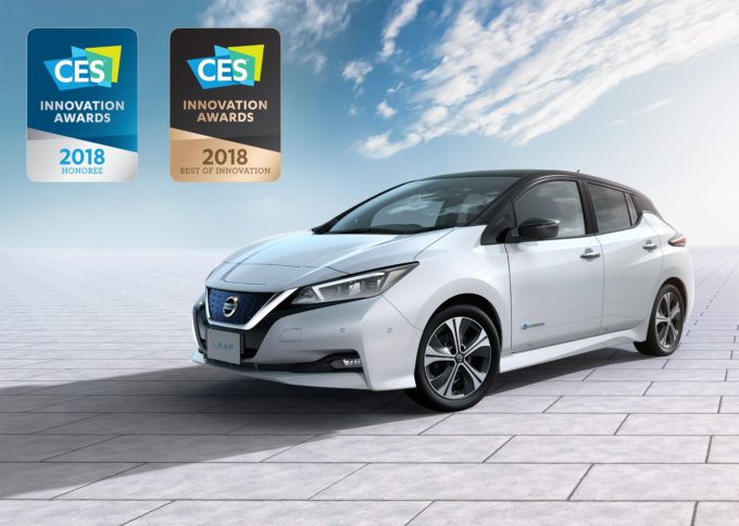 Nissan LEAF: il nuovo modello vince il primo premio internazionale