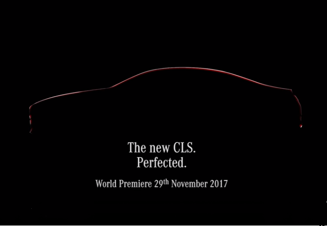 Mercedes CLS MY 2018: un inedito filmato ne anticipa i dettagli di stile [VIDEO TEASER]