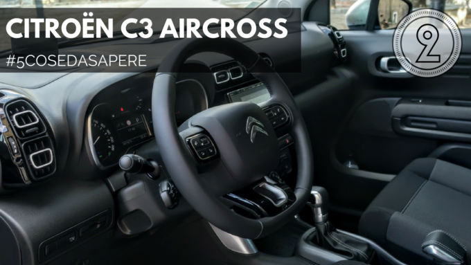 Nuova Citroen C3 Aircross MY 2017 - 5CosedaSapere - Interni