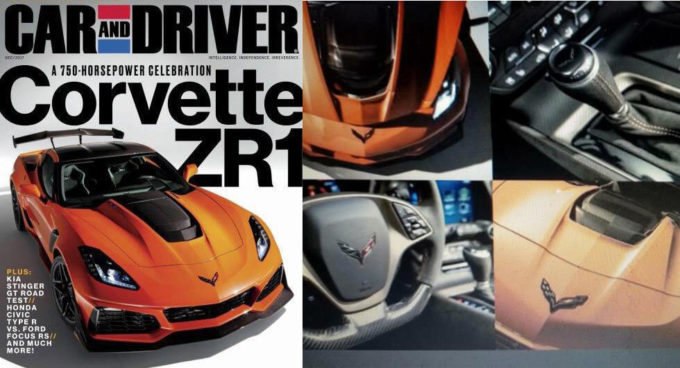 Chevrolet Corvette ZR1 MY 2018: prima immagine della supercar americana [FOTO LEAKED]