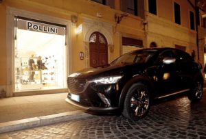 Mazda CX-3 Limited Edition in Partnership with Pollini protagonista a Roma
