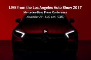 Mercedes: le protagoniste del Salone di Los Angeles 2017 [LIVE STREAMING]