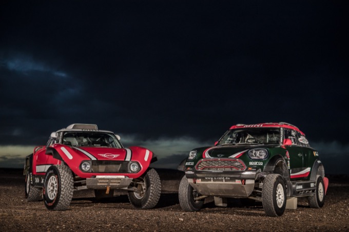 MINI alla Dakar 2018: svelate le nuove John Cooper Works Rally e Buggy [FOTO LIVE]