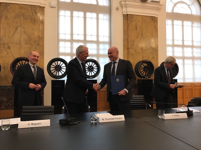 Pirelli: rinnovato il programma di ricerca “Joint Labs” col Politecnico di Milano