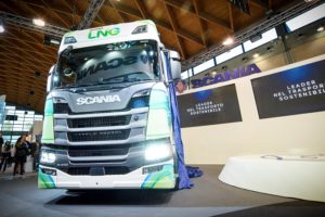 Scania ad Ecomondo 2017 presenta i motori a gas per la nuova generazione di veicoli