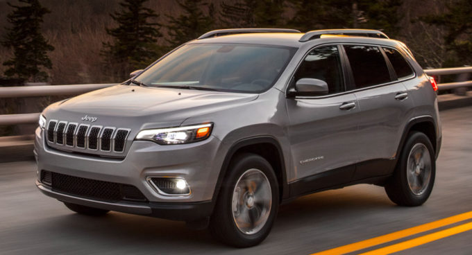 Jeep Cherokee MY 2019: prima immagine del nuovo modello