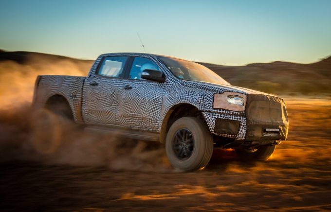 Ford Ranger Raptor: sarà svelata in anteprima il 7 febbraio 2018 a Bangkok