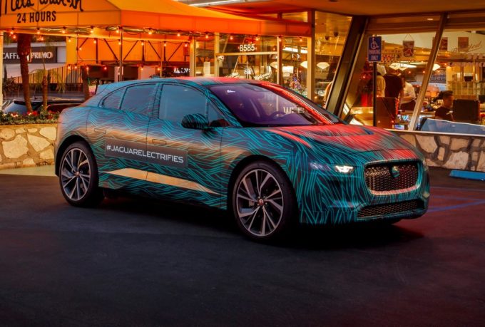 Jaguar I-Pace Concept - Test Los Angeles