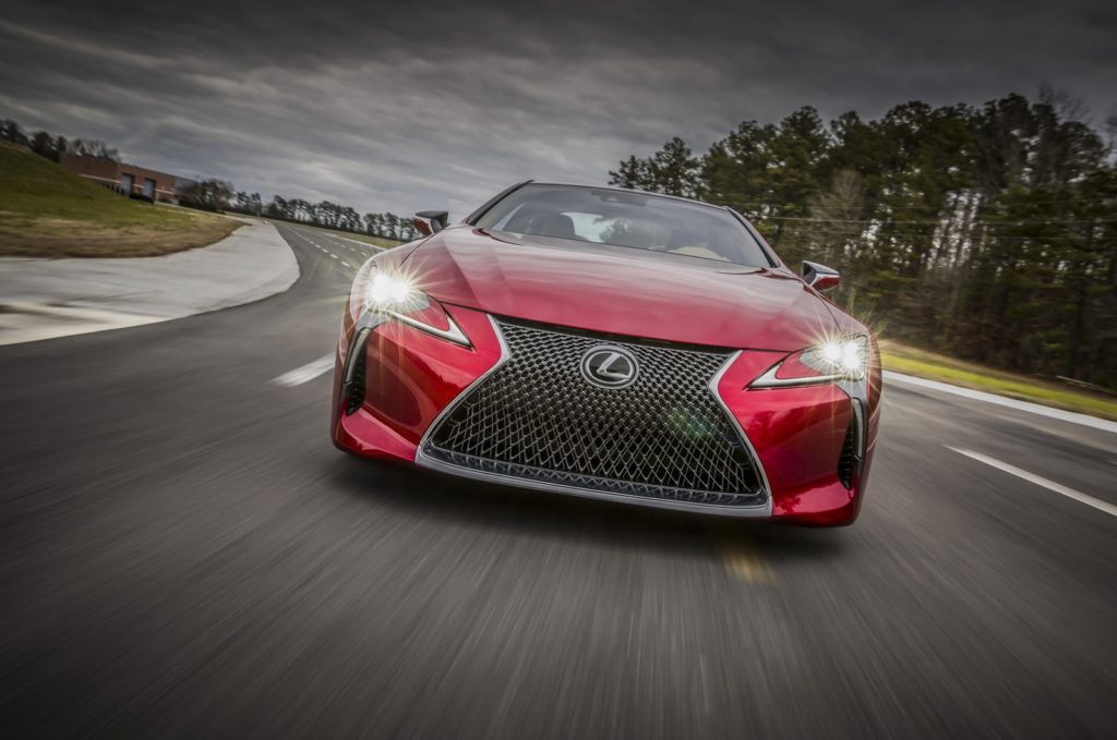 Lexus LC F: 630 cv per la versione più prestazionale