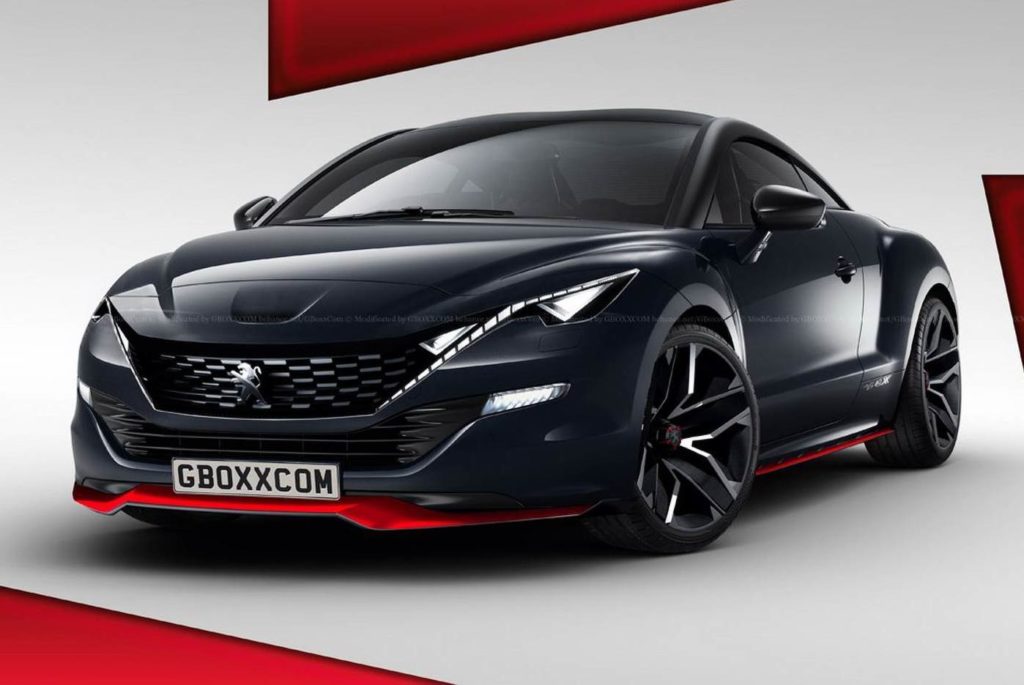 Peugeot RCZ, ipotesi stilistica di una nuova generazione della coupé [RENDERING]