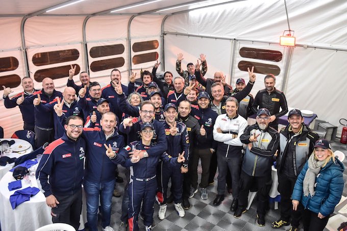 Doppio secondo posto per Ucci-Ussi e Peugeot al Monza Rally Show 2017