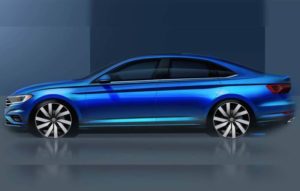 Volkswagen Jetta MY 2019: anticipazione del profilo [TEASER]