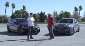 Mercedes E63 AMG, sfida la Cadillac CTS-V [VIDEO]