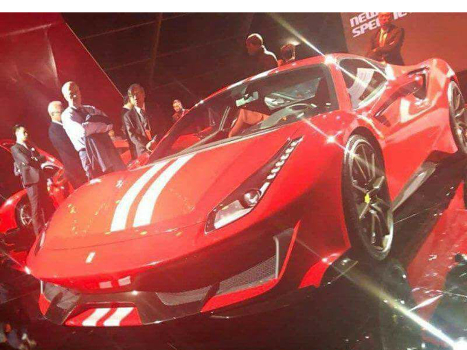 Ferrari 488 Speciale: una foto in rete scatena gli interrogativi