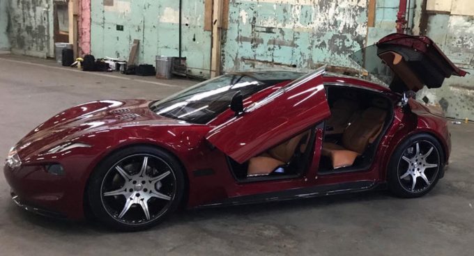 Fisker EMotion: nuova immagine della berlina elettrica in vista del debutto al CES 2018