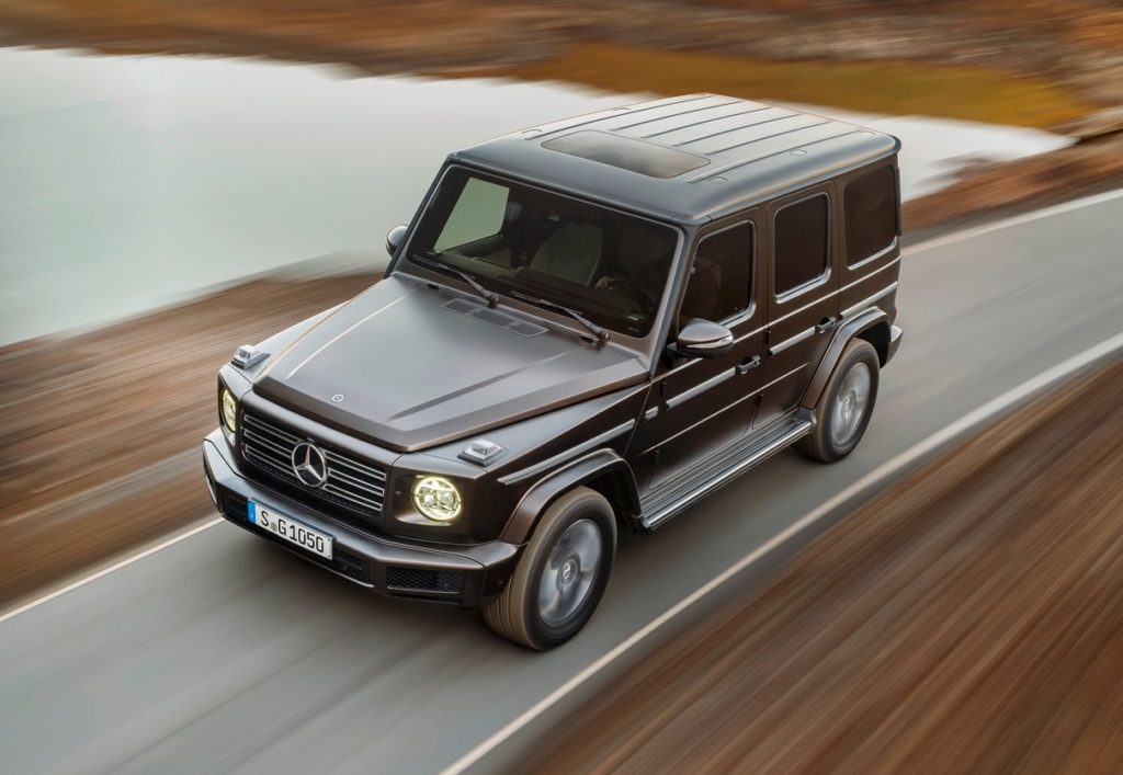 Mercedes-AMG G63 MY 2019 attesa al debutto al Salone di Ginevra 2018